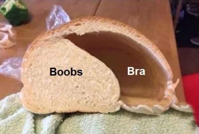 people who lost the food lottery - Boobs Bra