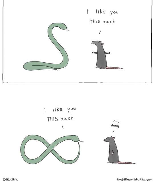 best wholesome meme - cartoon - I you this much I you This much oh, dang liz Climo thelittleworldofliz.com