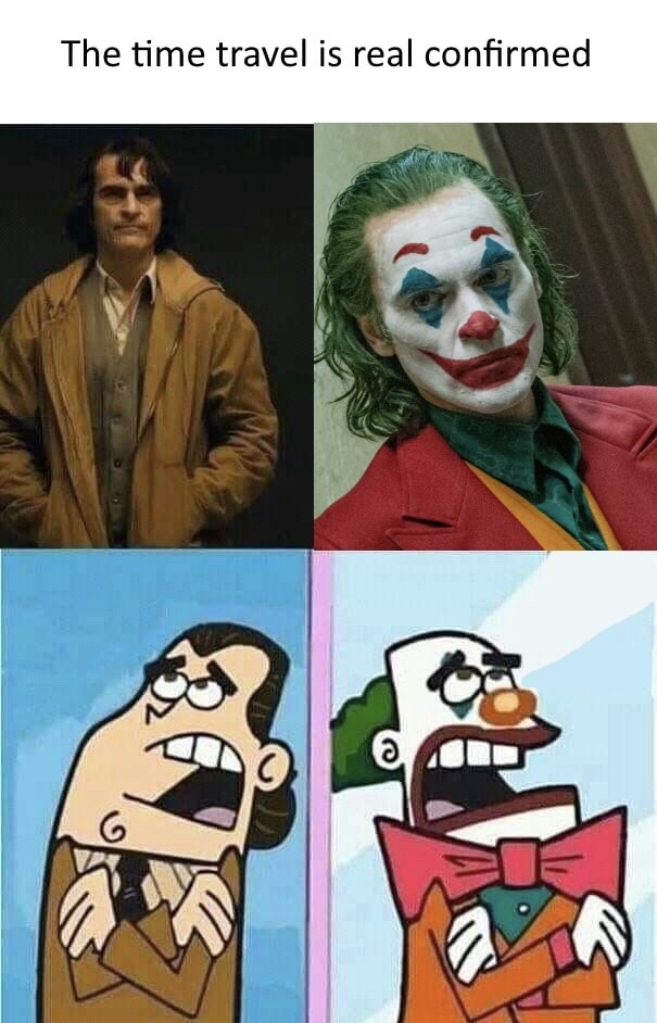 fairly odd parents joker - The time travel is real confirmed