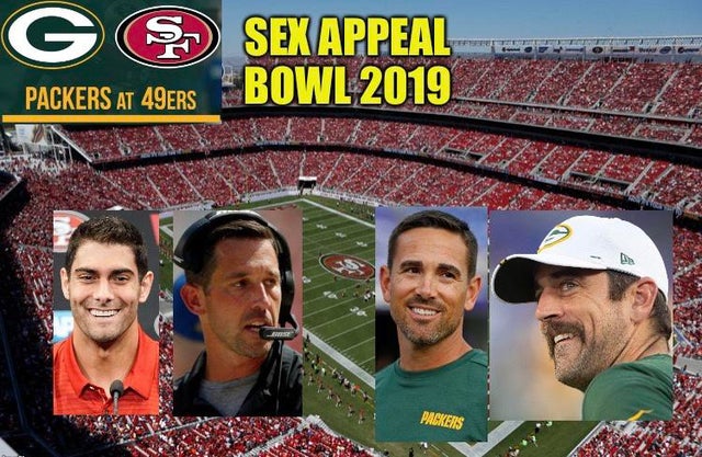 nfl week 11 - san francisco 49ers - Sex Appeal Bowl 2019 Packers At 49ERS Packers