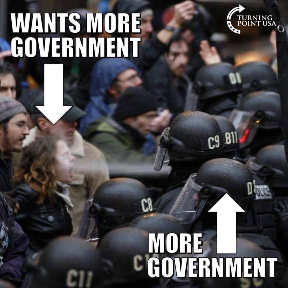 occupy portland pepper spray - Turning Point Usa Wants More Government C9 Bli More Cgovernment