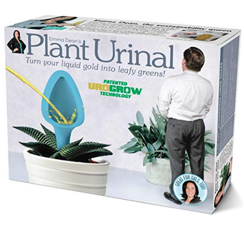 prank o gift boxes - Plant Urinal Turn your liquid gold into leafy greens! Patented Urugrow Technology Cas 1