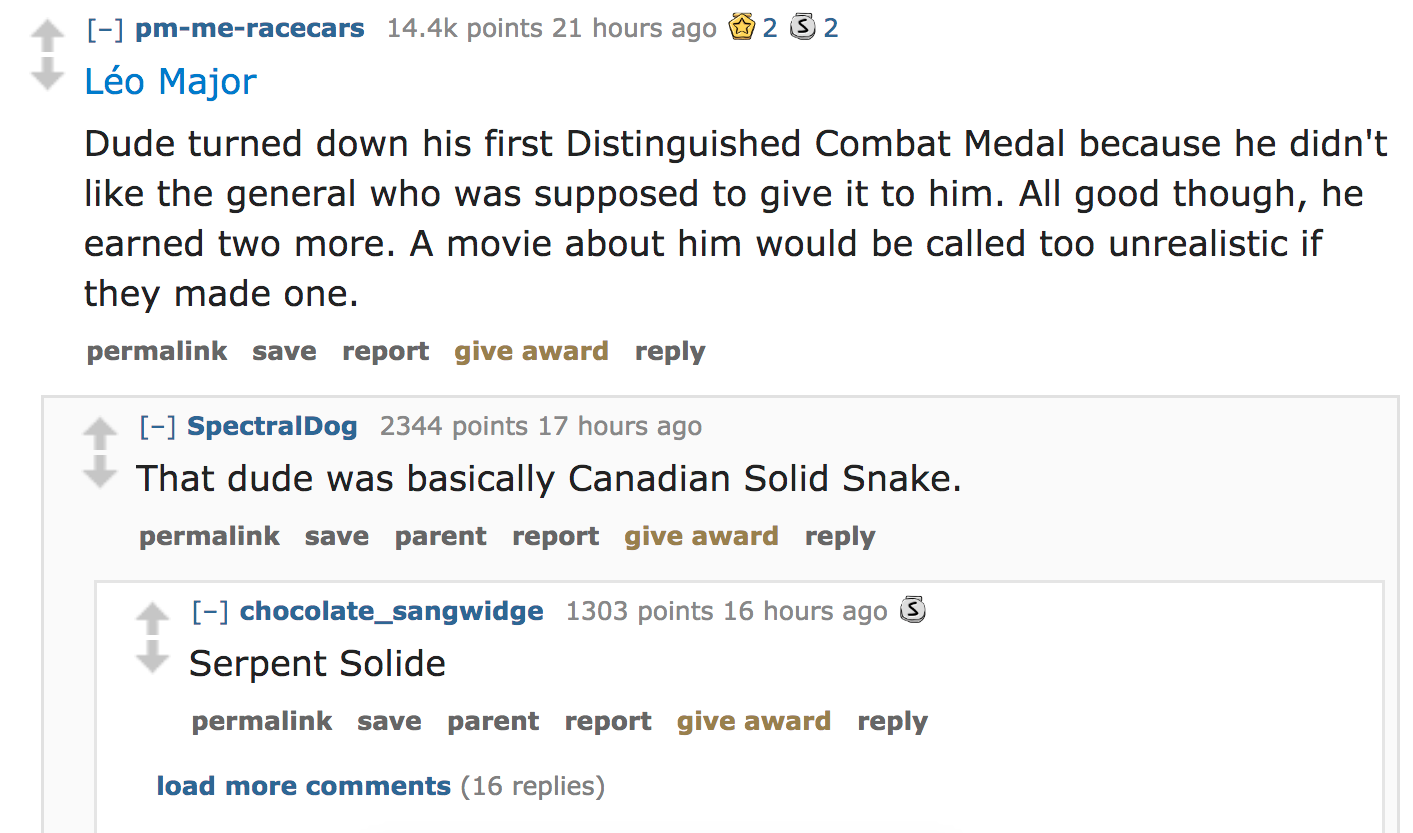 ask reddit - Lo Major Dude turned down his first Distinguished Combat Medal because he didn't the general who was supposed to give it to him. All good though, he earned two more. A movie about him would be called too unre