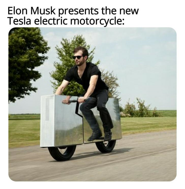 dank - moto undone - Elon Musk presents the new Tesla electric motorcycle