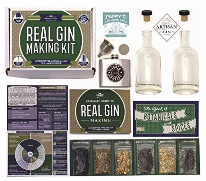 Gin - Deeptun Pappy'S Bathtub Gin Artisan Gin Real Gin Making Kit Kanocrastid Aitanal Un You Make At Home The Ultimate Guide To Real Gin The gook of Botanicals Making Wid Youkkah Me Spices