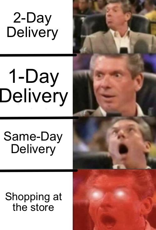 mindhunter memes - 2Day Delivery 1Day Delivery SameDay Delivery Shopping at the store