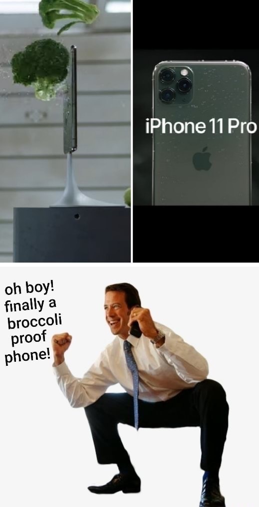 shoulder - iPhone 11 Pro oh boy! finally a broccoli proof phone!