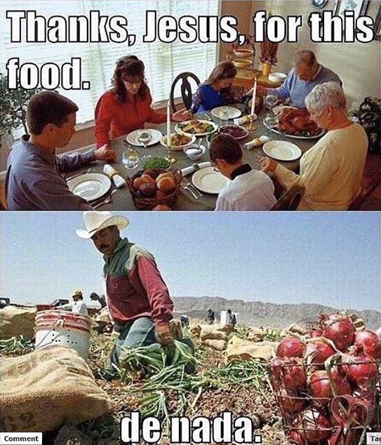 christmas meme - thank you jesus for this food - Thanks, Jesus, for this food. denada Comment