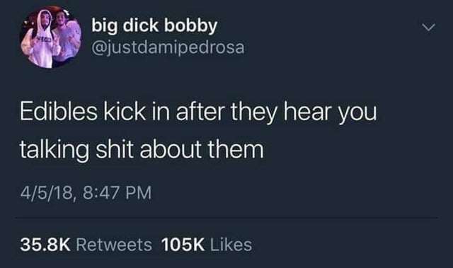 he don t care about you sis - big dick bobby Edibles kick in after they hear you talking shit about them 4518,