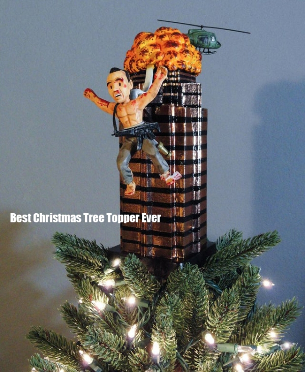 die hard christmas tree topper - Best Christmas Tree Topper Ever