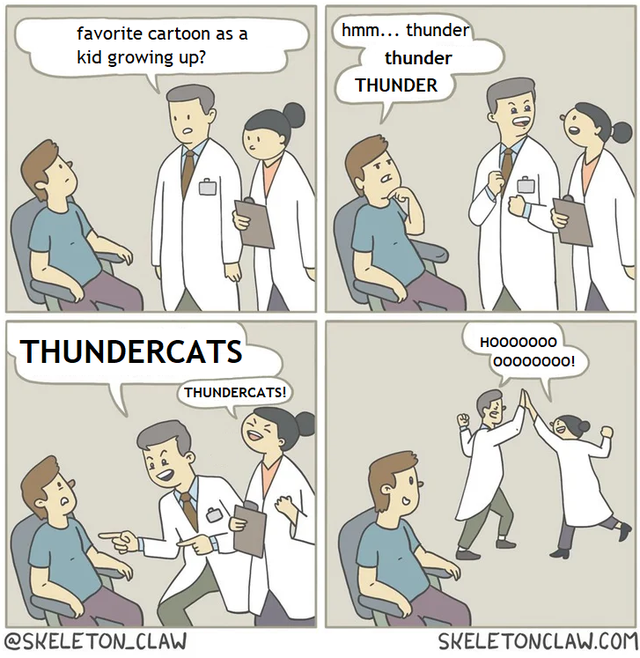 comics - favorite cartoon as a kid growing up? hmm... thunder 7 thunder Thunder Thundercats HOO00000 00000000! Thundercats! Skeletonclaw.Com