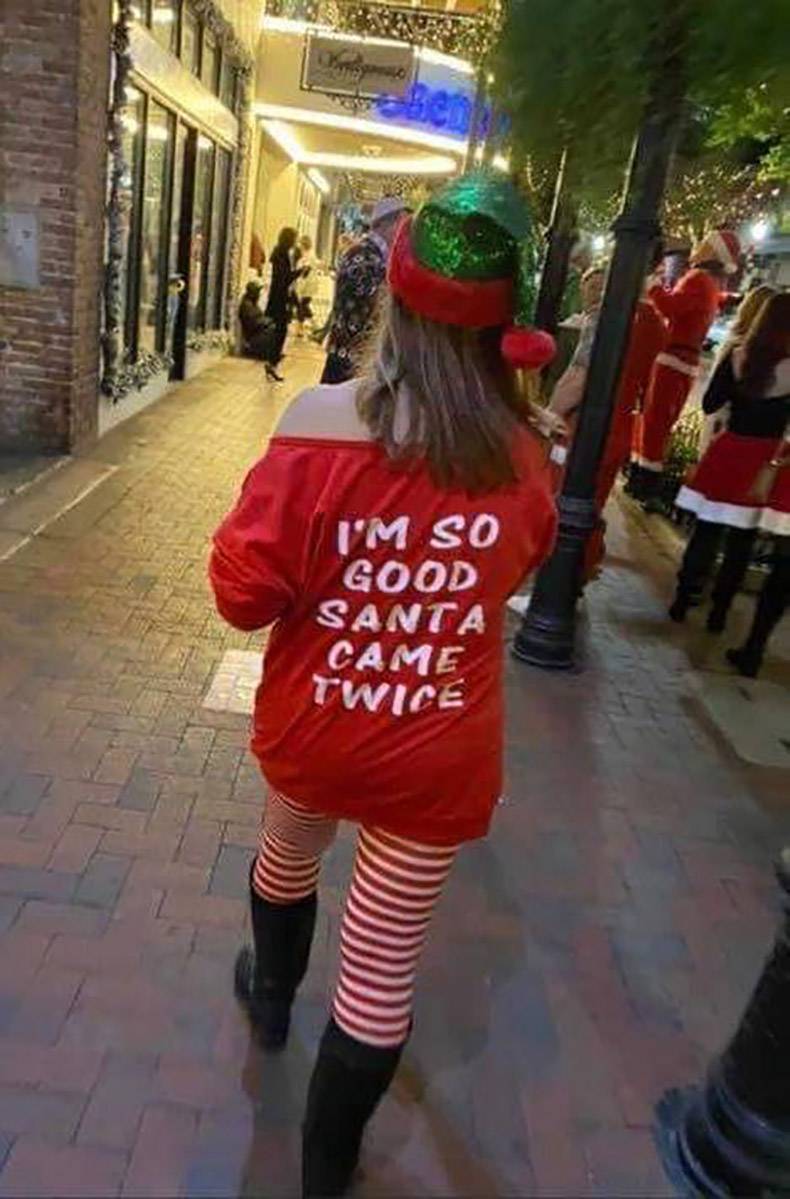 costume - I'M So Good Santa Came Twice