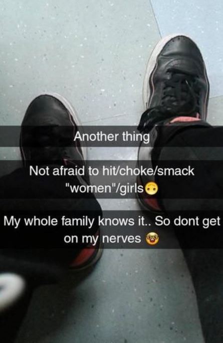 shoe - Another thing 'Not afraid to hit chokesmack "women"girls My whole family knows it.. So dont get on my nerves