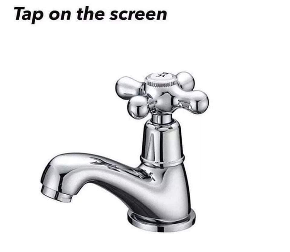 tap on the screen meme - Tap on the screen