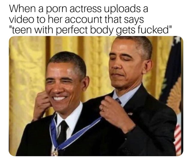 you like your own post - When a porn actress uploads a video to her account that says "teen with perfect body gets fucked"