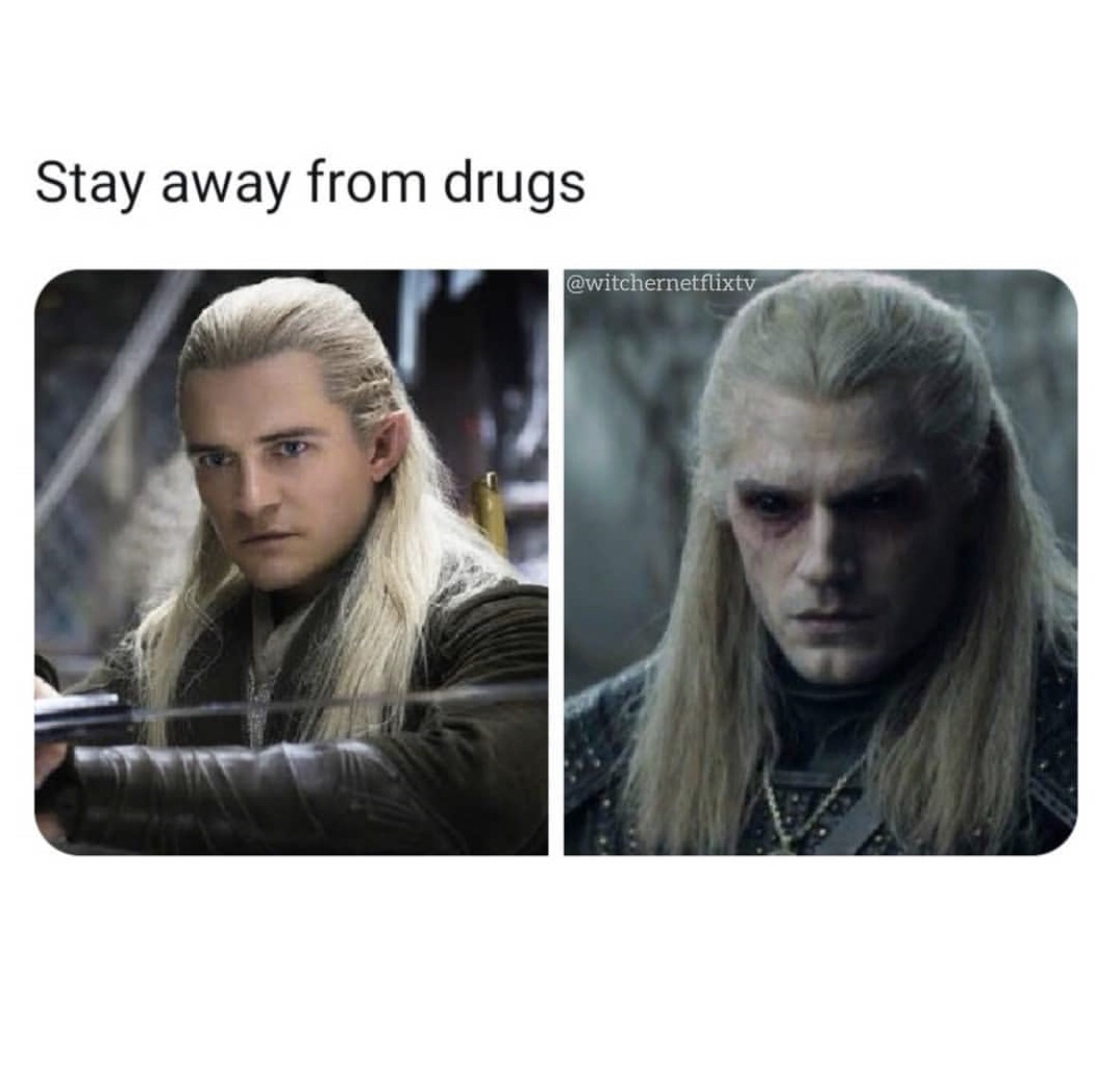 long hair - Stay away from drugs