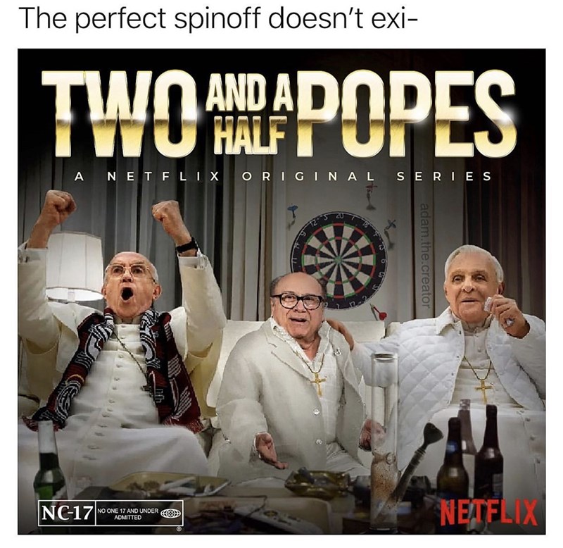 album cover - The perfect spinoff doesn't exi Two Anapopes A Netflix Original Series adam.the.creator N C 17 No One 17 And Under Netflix