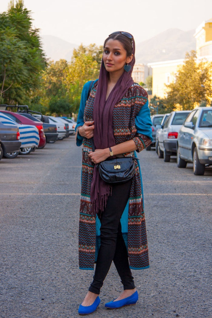 Iranian women - tehran street fashion