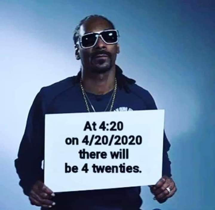 4 20 20 meme - At on 4202020 there will be 4 twenties.