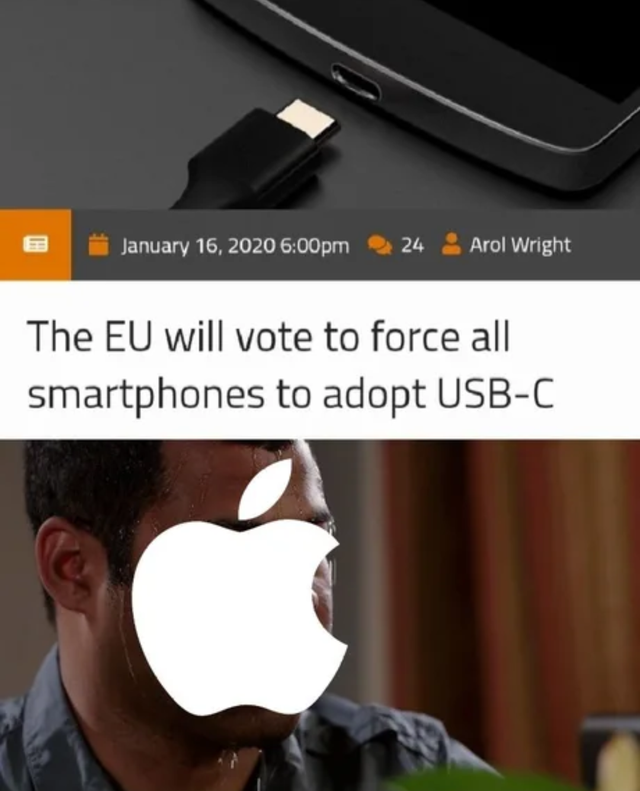 funny memes for black people - pm 24 Arol Wright The Eu will vote to force all smartphones to adopt UsbC
