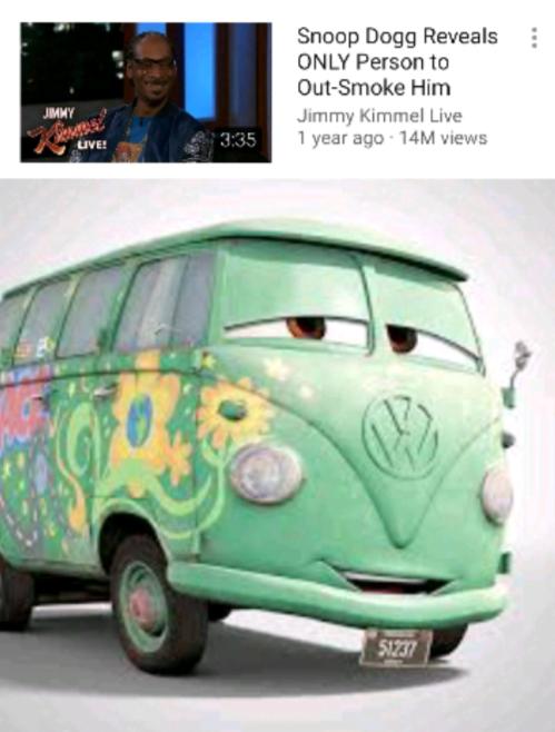 disney cars fillmore - Snoop Dogg Reveals Only Person to OutSmoke Him Jimmy Kimmel Live 1 year ago 14M views Immy Uve! 51237