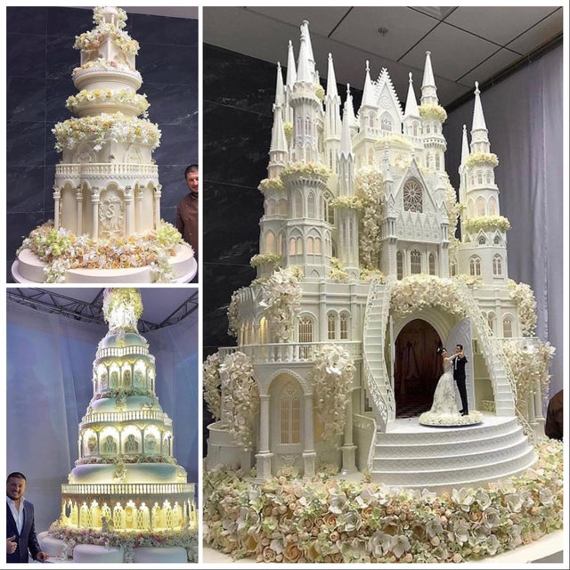 massive wedding cakes - Within