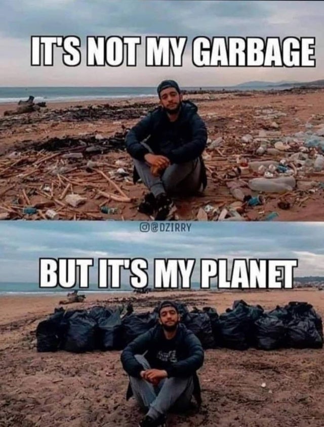 wholesome - It'S Not My Garbage O But Its My Planet
