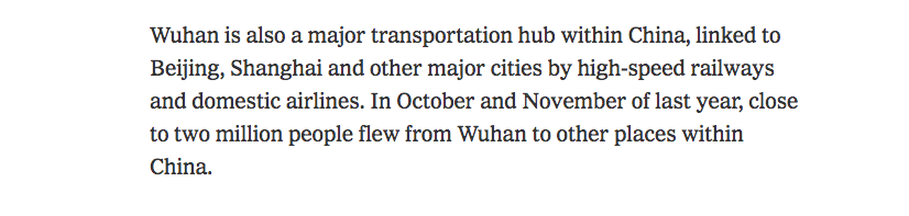 school for scandal quotes - Wuhan is also a major transportation hub within China, linked to Beijing, Shanghai and other major cities by highspeed railways and domestic airlines. In October and November of last year, close to two million people flew from 