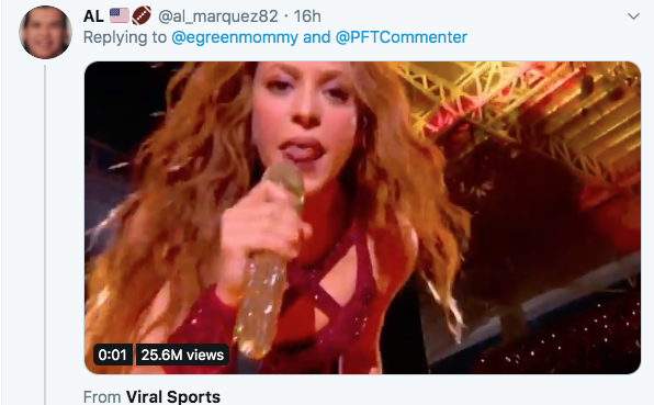 super bowl - blond - Al . 16h and 25.6M views From Viral Sports