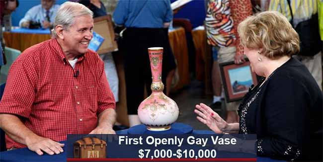 antique roadshow memes - First Openly Gay Vase $7,000$10,000