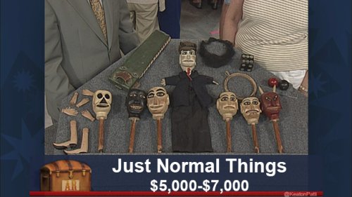 keaton patti antiques roadshow - Just Normal Things $5,000$7,000