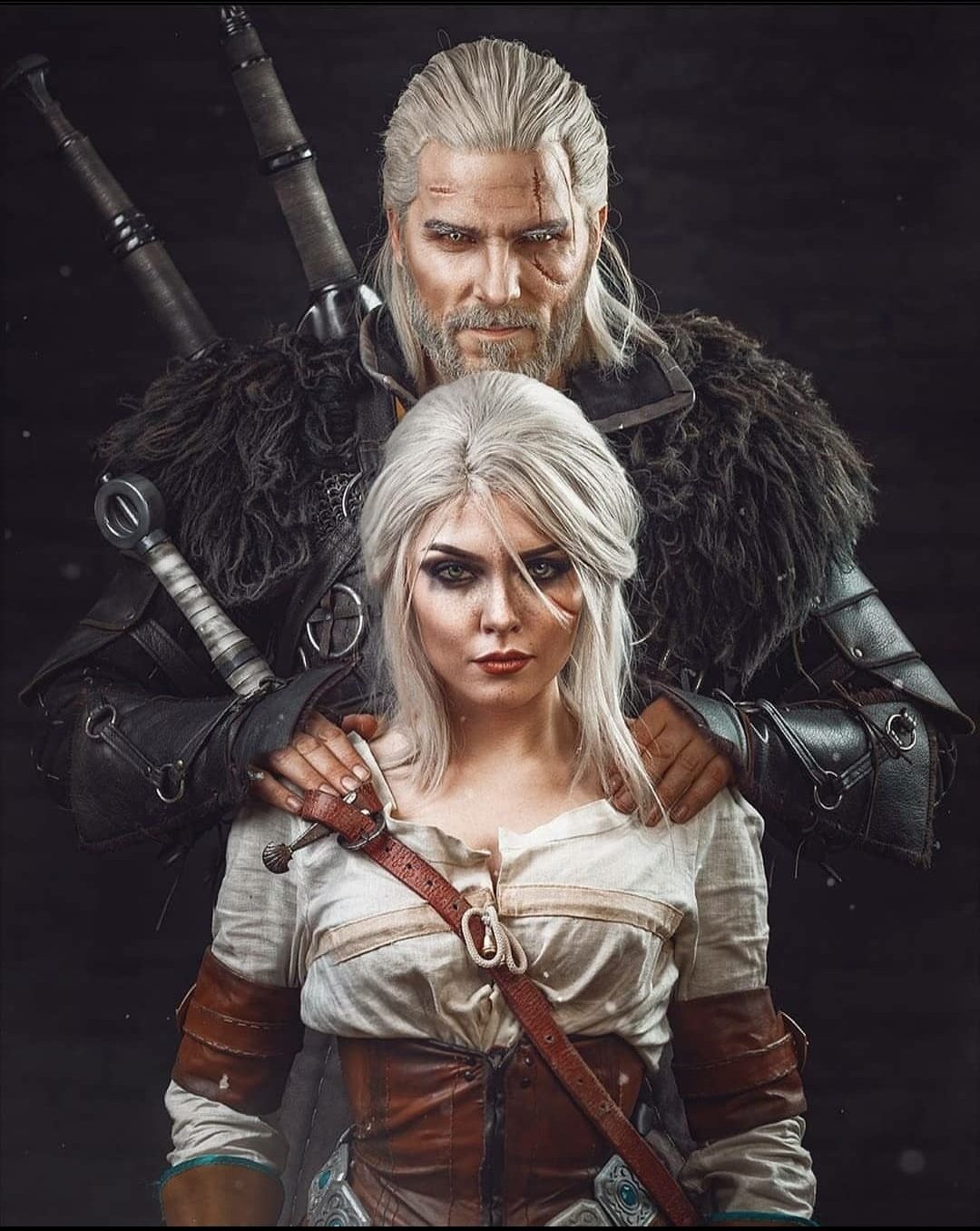 Witcher memes - Ciri and Geralt