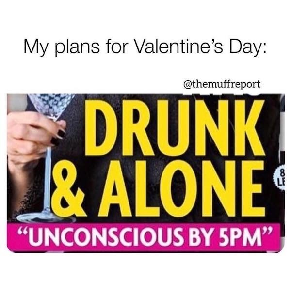 56 Anti-Valentine's Day Memes to Remind You that Love Stinks - Funny Gallery