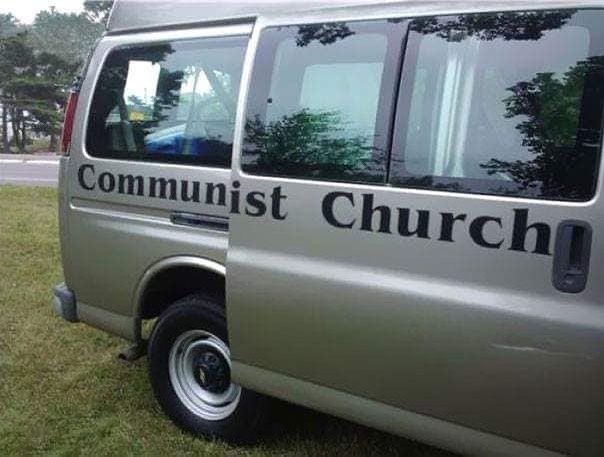 communist church van - Communist Church