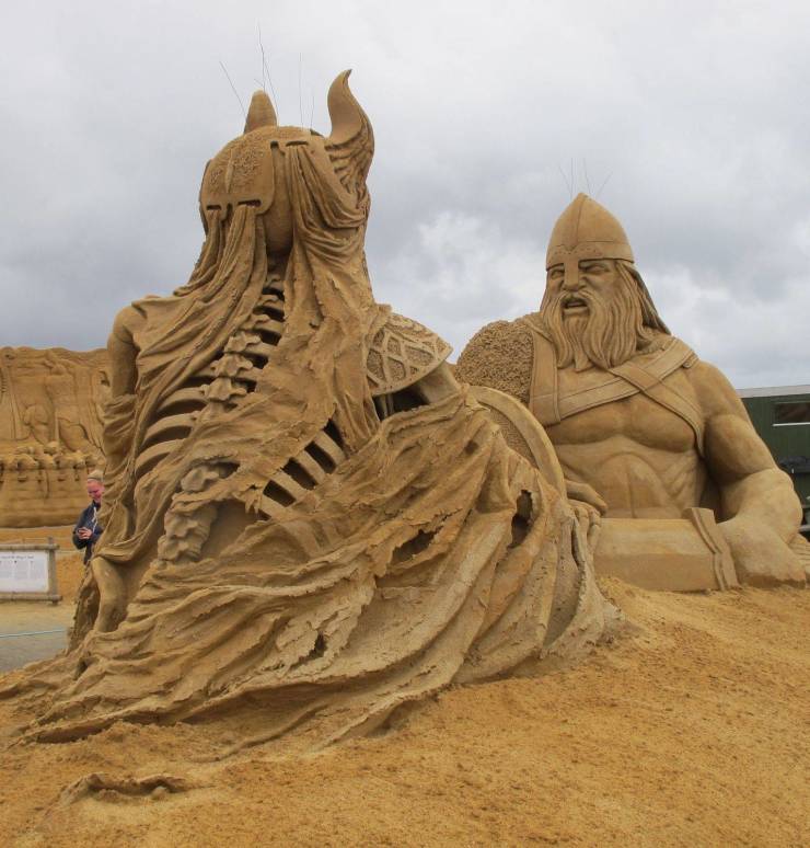 sondervig sand sculptures