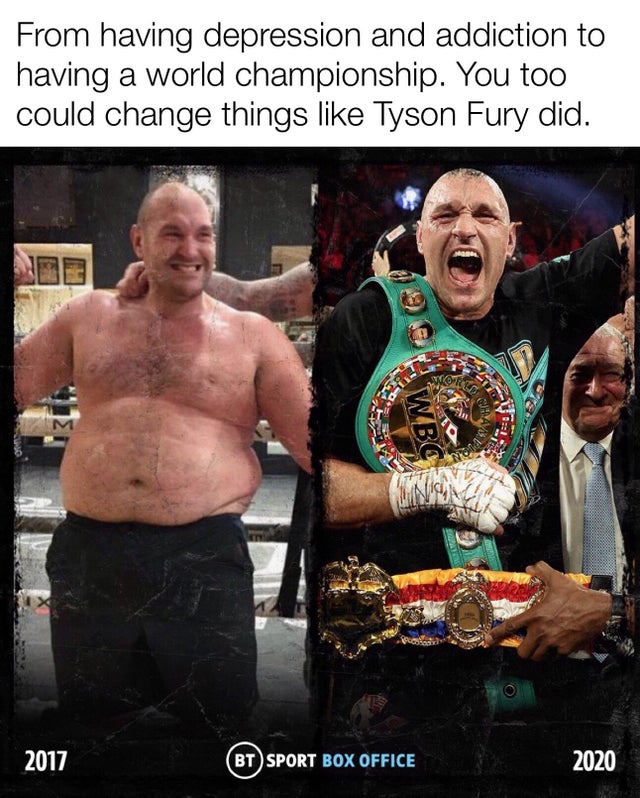 internet-for-the-spirit-muscle - From having depression and addiction to having a world championship. You too could change things Tyson Fury did. 2017 Bt Sport Box Office 2020