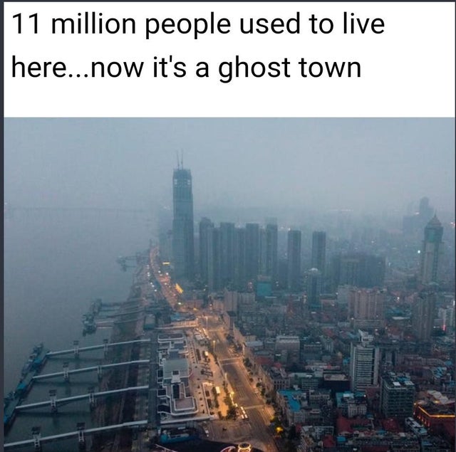 11 million people used to live here...now it's a ghost town