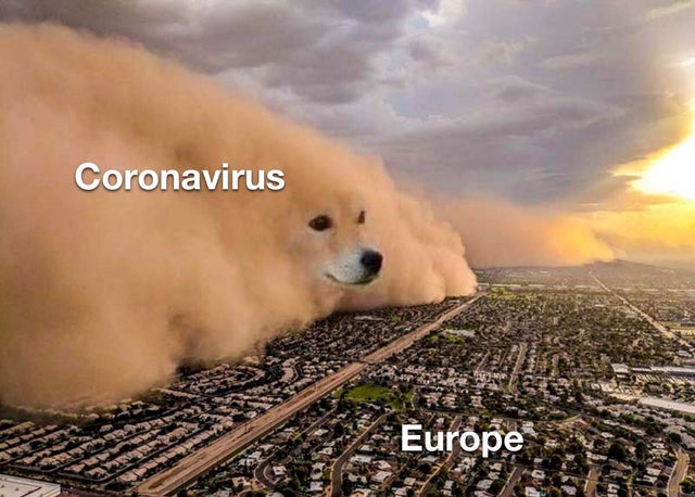 coronavirus memes reddit - Coronavirus Europe