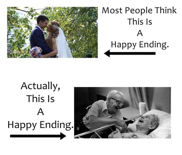 most people think this is happy ending - Most People Think This is A Happy Ending. Actually, This Is Happy Ending..