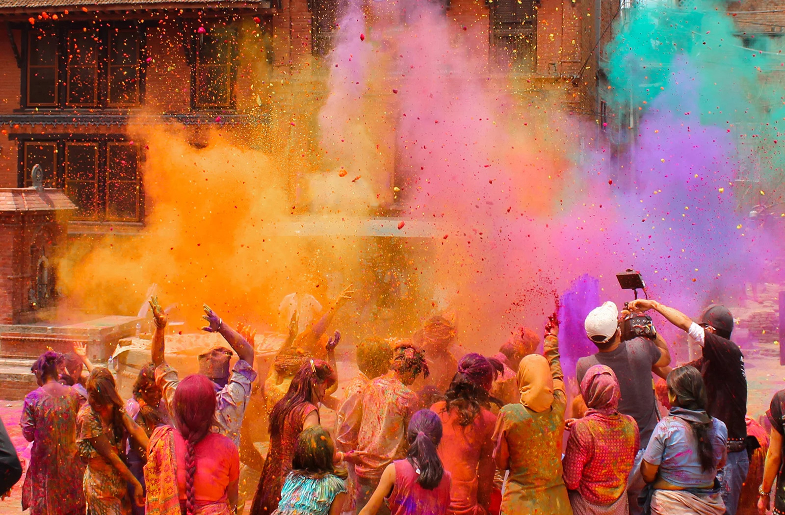 Holi pictures - festival of colors - spring - holi festival 2019