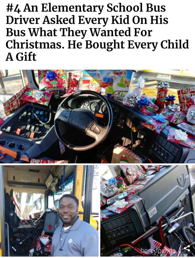 curtis jenkins bus driver - An Elementary School Bus Driver Asked Every Kid On His Bus What They Wanted For Christmas. He Bought Every Child A Gift Re boredpanda
