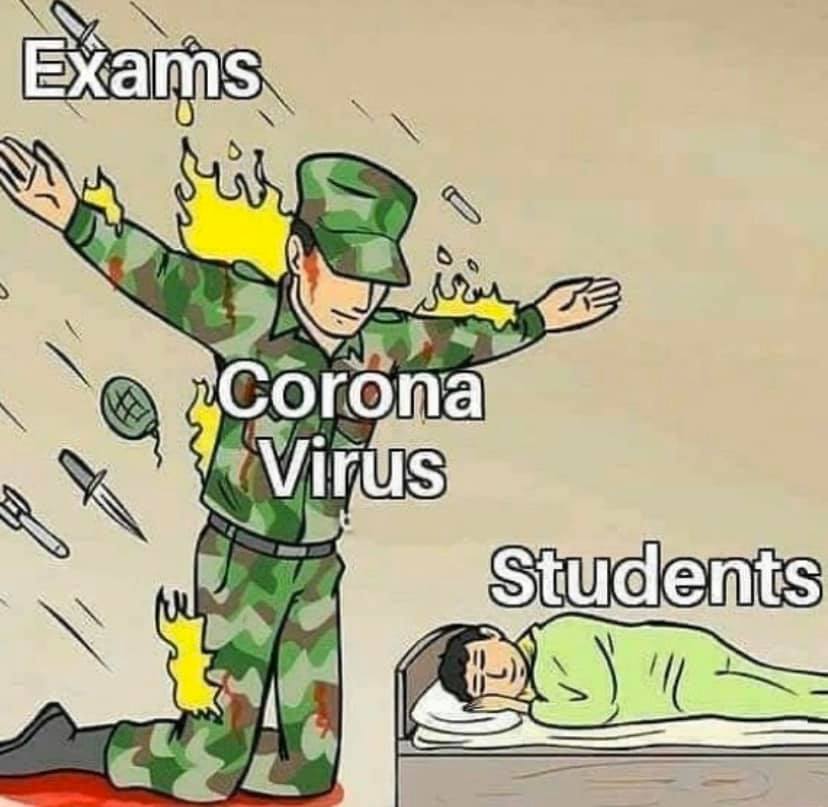 islam anime meme - Exams Corona Virus Students