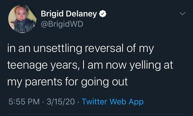 everybody gangsta till the youtubers avatar crossed arms - Brigid Delaney in an unsettling reversal of my teenage years, I am now yelling at my parents for going out 31520 Twitter Web App