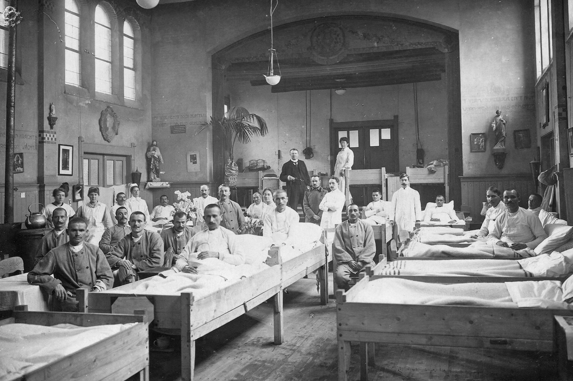 История госпиталей. Испанка Пандемия 20 века. Испанка, 1918 - 20, Пандемия гриппа.