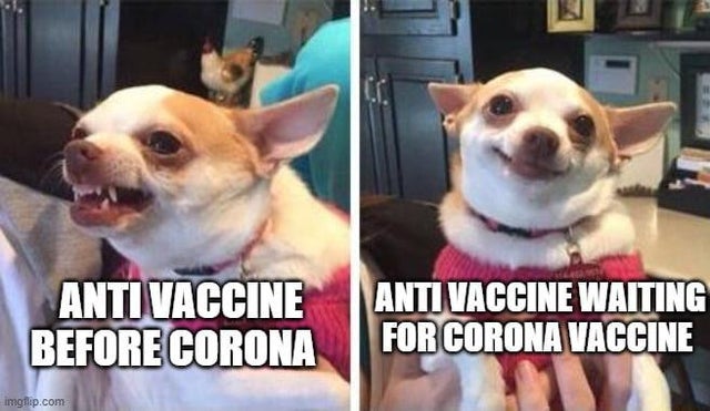 cyber monday memes - Anti Vaccine Before Corona Anti Vaccine Waiting For Corona Vaccine imgp.com