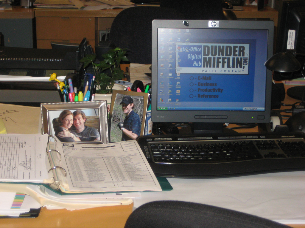 zoom background  - dunder mifflin sabre - puntoOffice Dunder Hub Miffline Paper Company