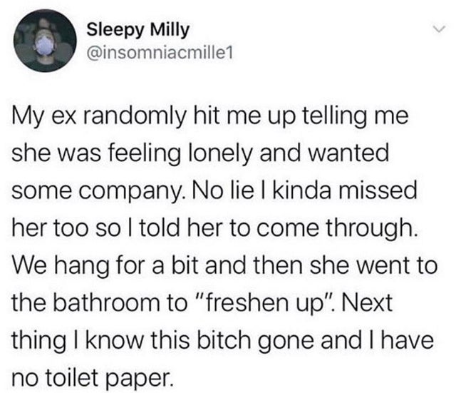 wife review of alien - Sleepy Milly My ex randomly hit me up telling me she was feeling lonely and wanted some company. No lie I kinda missed her too so I told her to come through. We hang for a bit and then she went to the bathroom to "freshen up". Next 