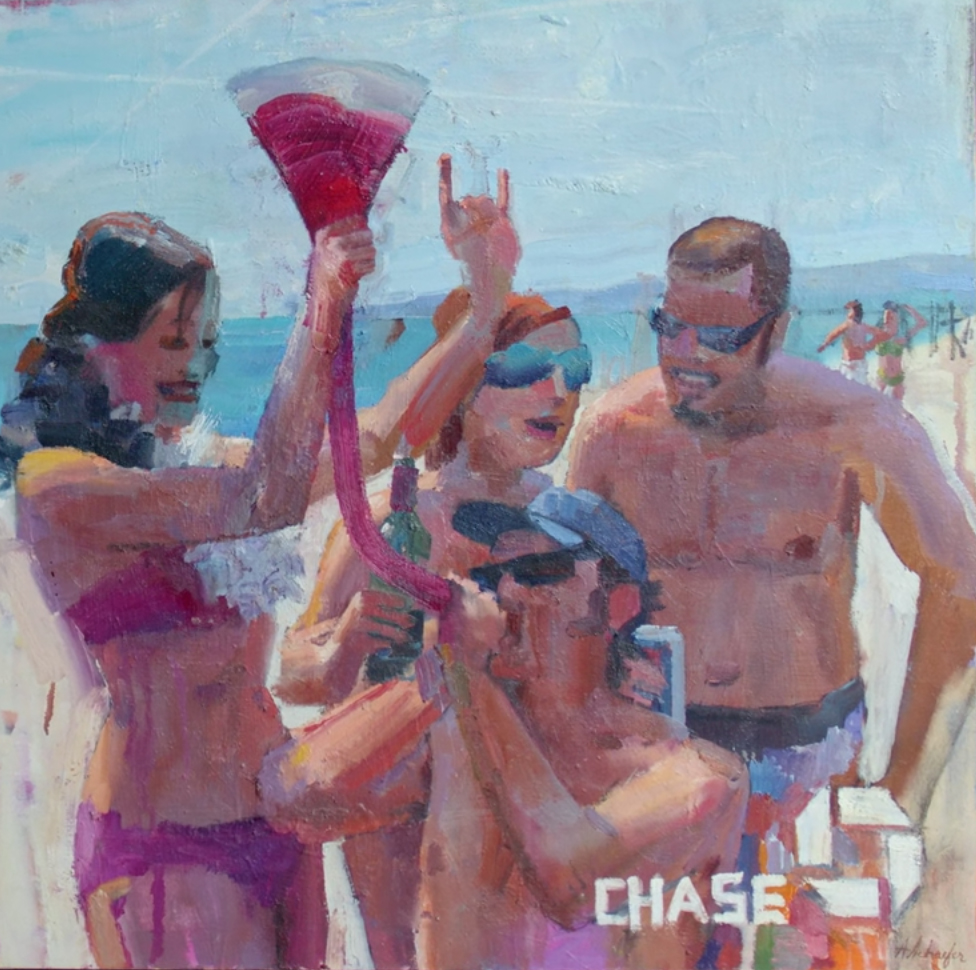 alex shaeffer paintings - Chase