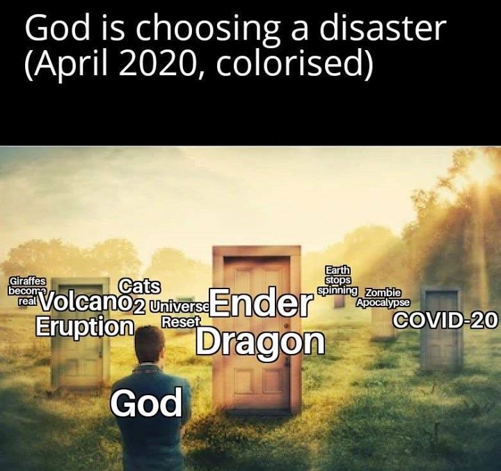 Stock photography - God is choosing a disaster , colorised Giraffes become Cats Earth stops spinning Zombie Apocalypse real Va rem Volcano 2 universe Ender Eruption Reset Dragon Apocalypse Covid20 God