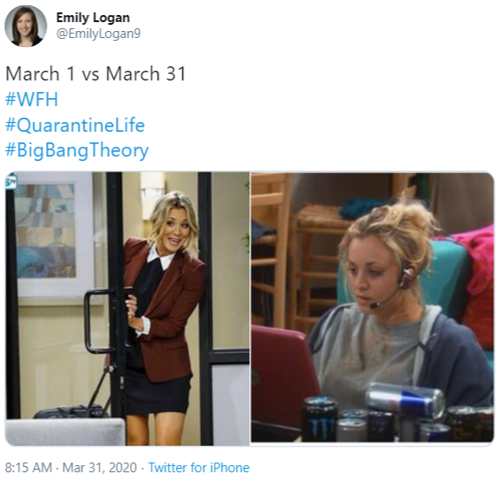 the big bang theory kaley cuoco penny - March 1 vs March 31